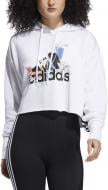 Джемпер Adidas NINI GFX HOODY GJ6546 р. M белый