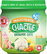Пюре Маленькое счастье овощное соте 90 г 4813163002813 Пюре Маленькое счастье овощное соте 90 г 4813163002813