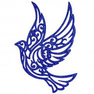 Підвіска MIS LT Голуб 14 см синій