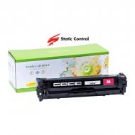 Картридж лазерний Static Control HP CLJP CE323A (128A) 1.3k magenta малиновий
