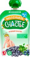 Пюре Маленькое счастье Ягодный салатик 90 г 4813163003018 Пюре Маленькое счастье Ягодный салатик 90 г 4813163003018