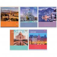 Тетрадь школьная 48 листов клетка New city voyage (767364) 1 вересня