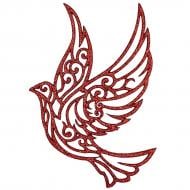 Підвіска MIS LT Голуб 14 см червоний