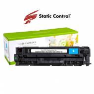 Картридж лазерний Static Control HP CLJ CC531A (304A) STATIC CONTROL 2.8K СИНІЙ cyan