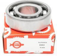 Подшипник SLAVIA радиальный шариковый 6203 (ГОСТ 203)