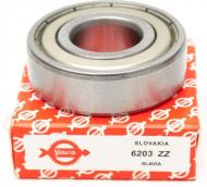 Подшипник SLAVIA радиальный шариковый 6203 ZZ (ГОСТ 80203)