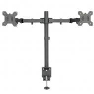 Крепление SECTOR MB-02 для двух мониторов поворотно-наклонные 13"-27" черный