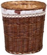 Кошик плетений з текстилем Tony Bridge Basket 44x30x48 см HQE18-4CD-2