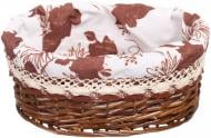 Кошик плетений з текстилем Tony Bridge Basket 29x21x12 см HQE18-4CD-5