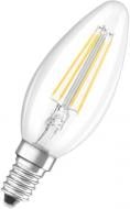 Лампа світлодіодна Osram FIL LS C37 4 Вт E14 2700 К 220 В прозора 4058075115279