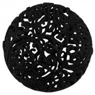Елочная игрушка MIS LT Шар ажурный d 100 мм черный