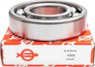 Подшипник SLAVIA радиальный шариковый 6309 (ГОСТ 309)