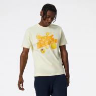 Футболка New Balance MT21560DGL р.S желтый