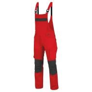 Полукомбинезон рабочий WURTH MODYF CETUS р. XXL M404264413 красно-черный