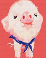 Картина по номерам Маленький поросенок BS51921 40x50 см Brushme