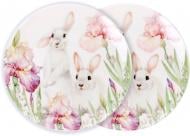 Набор тарелок Lefard Кролик в ирисах 20,5 см 2 шт. 924-798