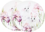 Набор тарелок Lefard Кролик в ирисах 20,5 см 2 шт. 924-798 Набор тарелок Lefard Кролик в ирисах 20,5 см 2 шт. 924-798