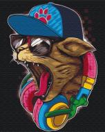 Картина по номерам Кошачий трек BS34843 40x50 см Brushme Картина по номерам Кошачий трек BS34843 40x50 см Brushme