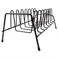 Подставка-органайзер для крышек Arino 35x18,5x14 см черный 73463