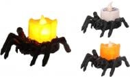 Подсвечник Koopman гелловина Паук светодиодный 2 ассорт. AX5800510