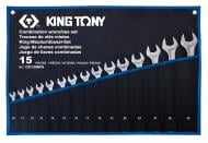 Набор ключей комбинированных KING TONY 10-32 мм 15 шт. 12D15MRN