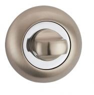 MVM Накладка на замок під WC T3а у кольорі SN/CP матовий нікель/полірований хром WC матовий нікель/полірований хром