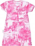 Нічна сорочка для дівчинки Україна Нч100 р.110 білий із рожевим