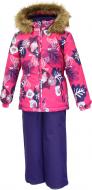 Комплект детской одежды для девочек HUPPA Wonder рост 116 розовый/фиолетовый 41950030-94063-116