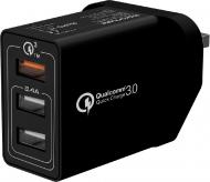 Зарядний пристрій Promate QuickCharge 3.0 Kraft-QC Black Зарядний пристрій Promate QuickCharge 3.0 Kraft-QC Black