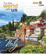 Тетрадь школьная 48 листов линия 1В World with us (766020) 1 вересня