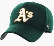 Кепка 47 Brand OAKLAND ATHLETICS CHAIN STITCHOFFSIDE CHSMD18WIS-DG one size зеленый