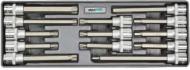 Набор головок Whirlpower HEX/TORX/Spline 1/2"DR 13 шт. 23301