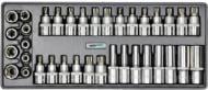 Набор головок Whirlpower Torx/Spline1/2 " 36 шт. 23300