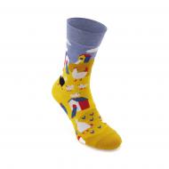 Шкарпетки чоловічі Leostep Пташиний двір 3007112527 р.35-37 мульті Шкарпетки чоловічі Leostep Пташиний двір 3007112527 р.35-37 мульті