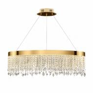 Люстра подвесная Sensio Vincennes 39 Вт LED-модуль хрусталь/золото ALPL-D99-80OVAL