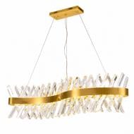 Люстра подвесная Sensio Monge 92 Вт LED-модуль хрусталь/золото ALPL-D54-80L