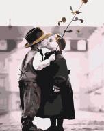 Картина по номерам Первый поцелуй BS52231 40x50 см Brushme Картина по номерам Первый поцелуй BS52231 40x50 см Brushme