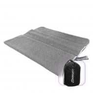 Рушник спортивний з мікрофібри з кейсом 60x140 см сірий EasyFit