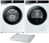 Пральна машина Samsung WW10FG6U3ELKUA + З'єднувальна планка SKK-UDW + Сушильна машина DV90T6240LK/UA Пральна машина Samsung WW10FG6U3ELKUA + З'єднувальна планка SKK-UDW + Сушильна машина DV90T6240LK/UA