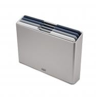 Набір дощок обробних з підставкою Joseph Joseph Chopping Board Set (Large) Silver 1000929 Набір дощок обробних з підставкою Joseph Joseph Chopping Board Set (Large) Silver 1000929