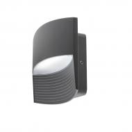 Світильник вуличний настінний Lutec LED 11 Вт IP54 сірий LOTUS 5193201118