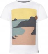 Футболка для мальчиков Koko Noko р.104 белый с рисунком T46844-37 Футболка для мальчиков Koko Noko р.104 белый с рисунком T46844-37