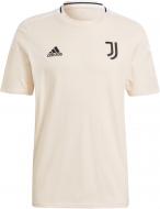 Футболка Adidas JUVE TEE GK8608 р.2XL бежево-черный