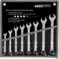Набір ключів комбінованих Whirlpower 8-19мм 8 шт 23236