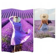 Ширма Теамо Лаванда 3 1750x1180x20 мм разноцветный