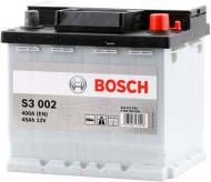 Акумулятор автомобільний Bosch S3 002 45Ah 400A 12V «+» праворуч (0092S30020)