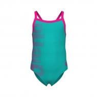 Купальник Arena LOGO KIDS GIRL ONE PIECE 003605-890 бірюзовий