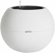 Вазон пластиковый Lechuza Puro Color 50 круглый 13 л белый (13340)