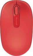 Мышка Microsoft Wireless Mobile Mouse 1850 red