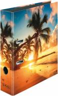 Папка-регистратор Sunny Flair Palms Пальмы А4 8 см 50023691 Herlitz